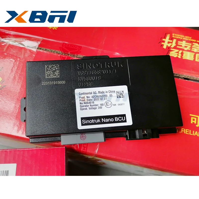 Оригинальный контроллер NANOBCU для Sinotruk SITRAK C7H C9H запчасти HOWO T5G BCU WG9716582011
