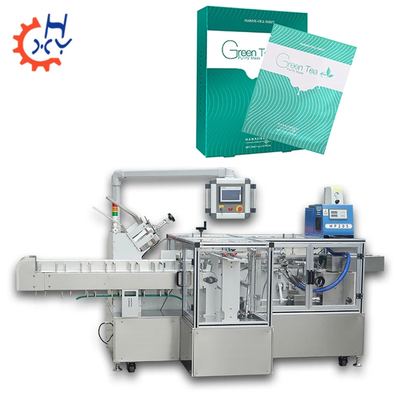 Automatic Horizontal Cartoning Machine Box Packing Machine for Beauty Facial Mask