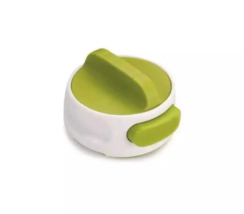 F1-106 Manual Can Opener Portable Compact Hand Injury Prevention Rotating Side Cut Beer Bottle Opener for Cans Kitchen Tools