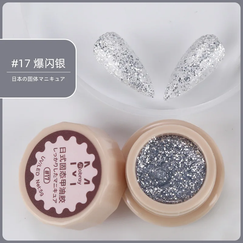 Japanese Style Solid Cream UV Gel 5ml Nail Gel Polish 48 Colors Soak Off UV LED Painting Gel Soak off Manicure Nail Varnish