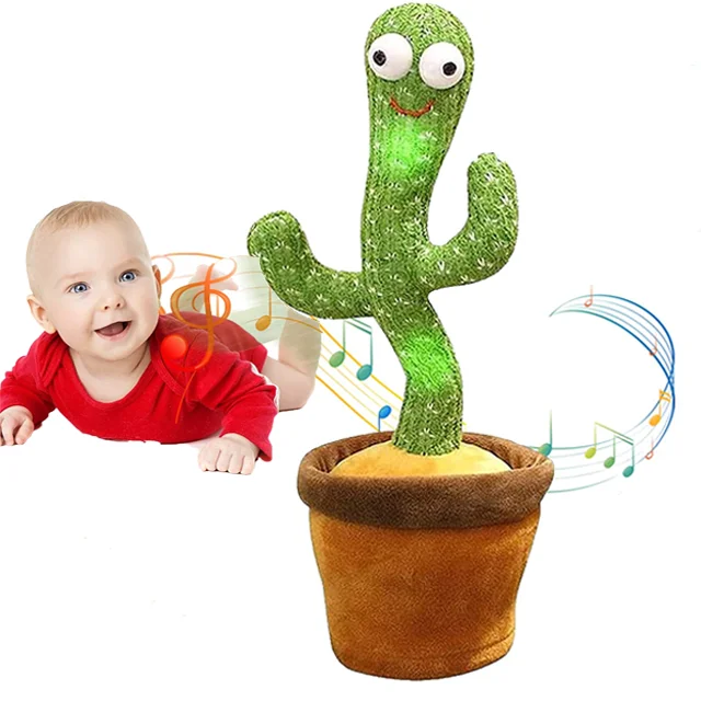 USB Cactus Bailarin 120 songs without uniform 2021 Hot Selling Talking Singing Dancing Cactus