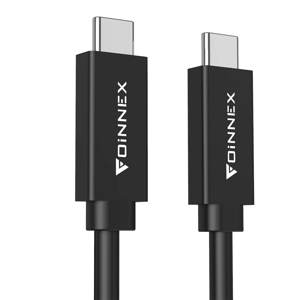 Кабель FOINNEX USB 4 0 100 Вт быстрая зарядка Thunderbolt 3 кабель активного типа 40 Гбит/с 4K 60