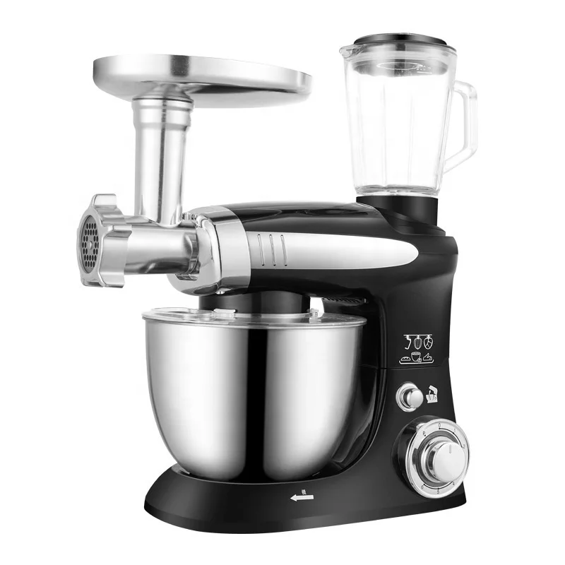 Arriart OEM Electric Kitchen Aid Stand Mixer Machines Commercial Bread Pizza Spiral Dough Mixer Machine 4L