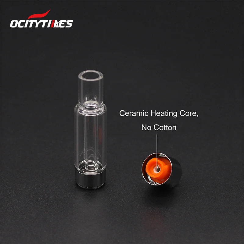 Manufacturer wholesale AG02 cbd cartridge all glass ceramic coil tank