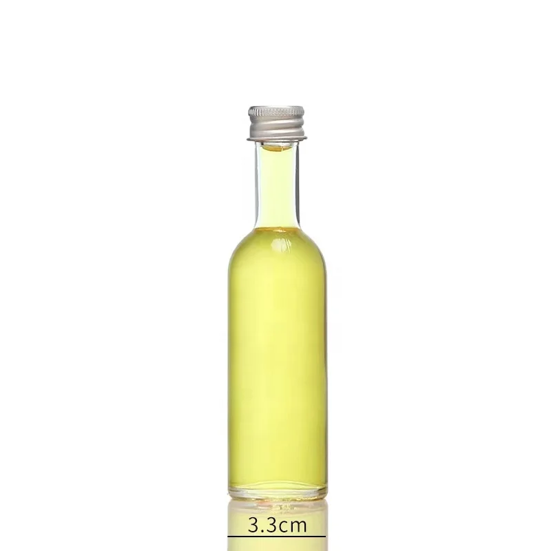 Liquor Bottle 50ml 100ml 150ml Glass Bottle Mini Size In Stock