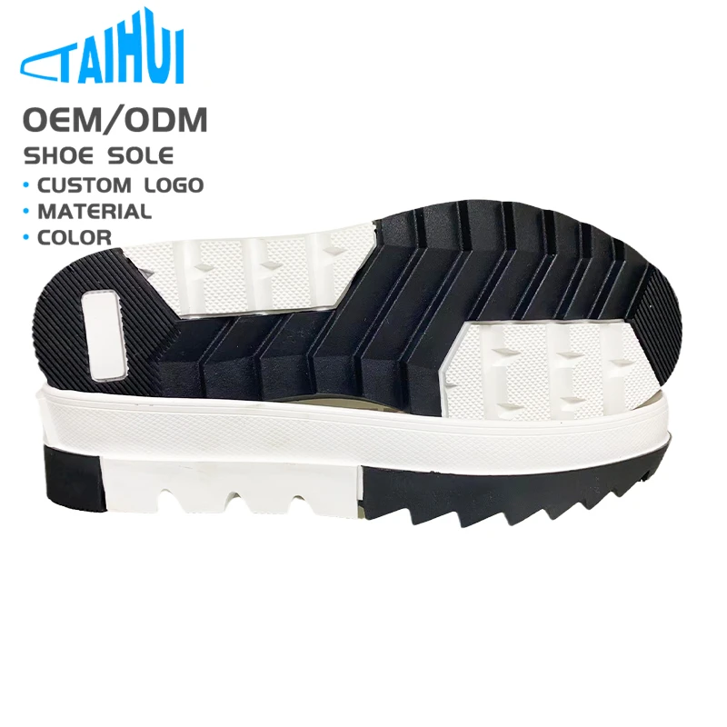 Fashion Comfortable TPR Shoes Sole Anti Slip Sneaker PU sole for woman Sheet Sports Casual outsole Manufacturer
