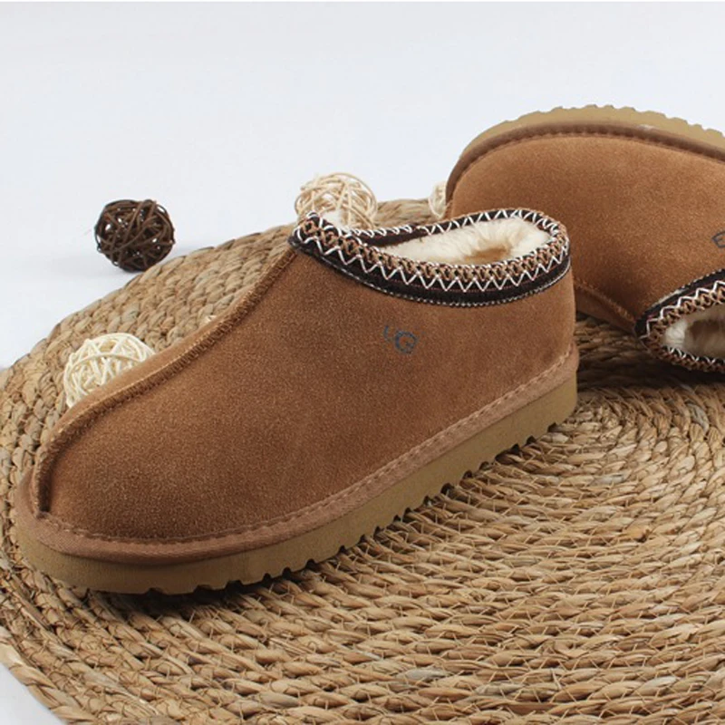 New Retro Ankle Snow boots for women in winter new fashion toe-toe slippers platform thick-soled warm cotton shoes for women