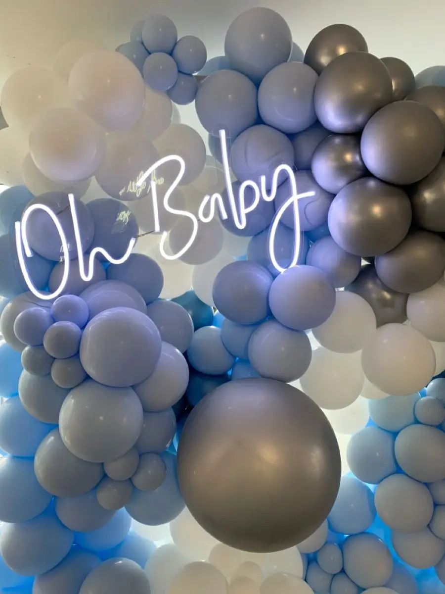 China Factory Oh Baby Light Custom Acrylic Neon Sign led neon lights