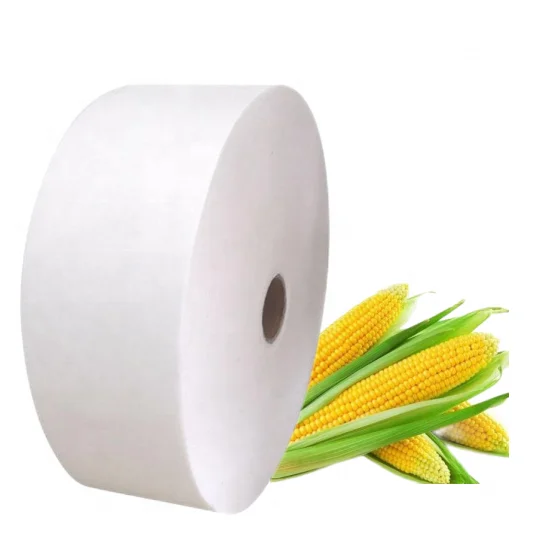Good Quality Mask Biodegradable Material Skin Softness Corn Fiber PLA Spunbond Nonwoven Fabric