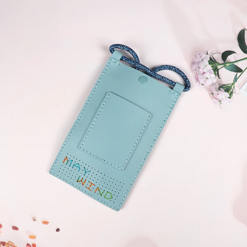 2023 hot sell card bag DIY fancy toy Leather shoulder bag Lady lady phone Credit card mobile phone bag