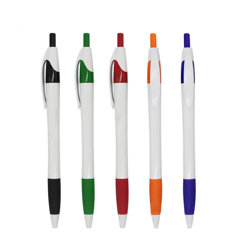 Распродажа, шариковая ручка BECOL с простым дизайном, пластиковая рекламная ручка, шариковая ручка с пользовательским логотипом, напечатанная для бизнеса