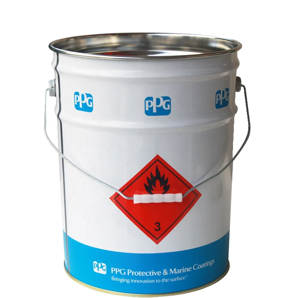 20L tinplate pail metal tin bucket barrel for latex paint coating gasoline and other chemical products