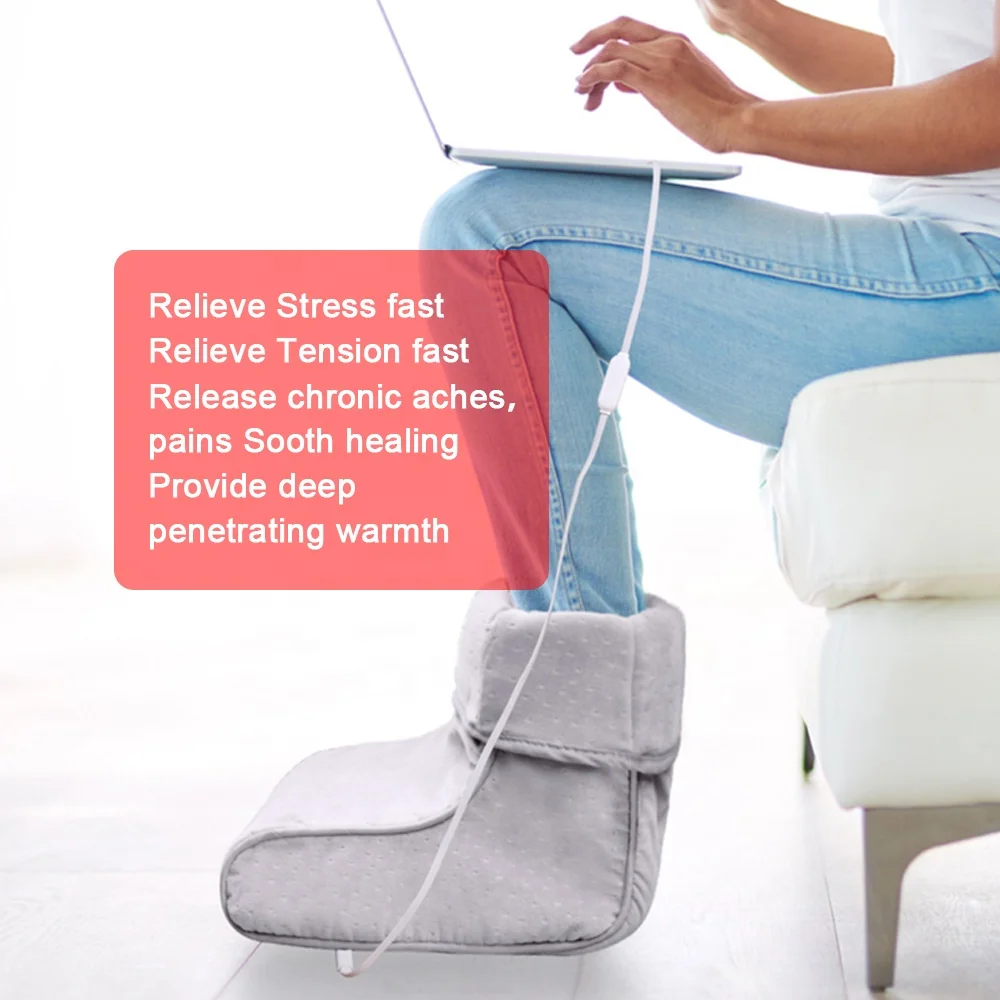 Winter Smart Bed Buddy Electric Foot Warmer USB fast heating Boots