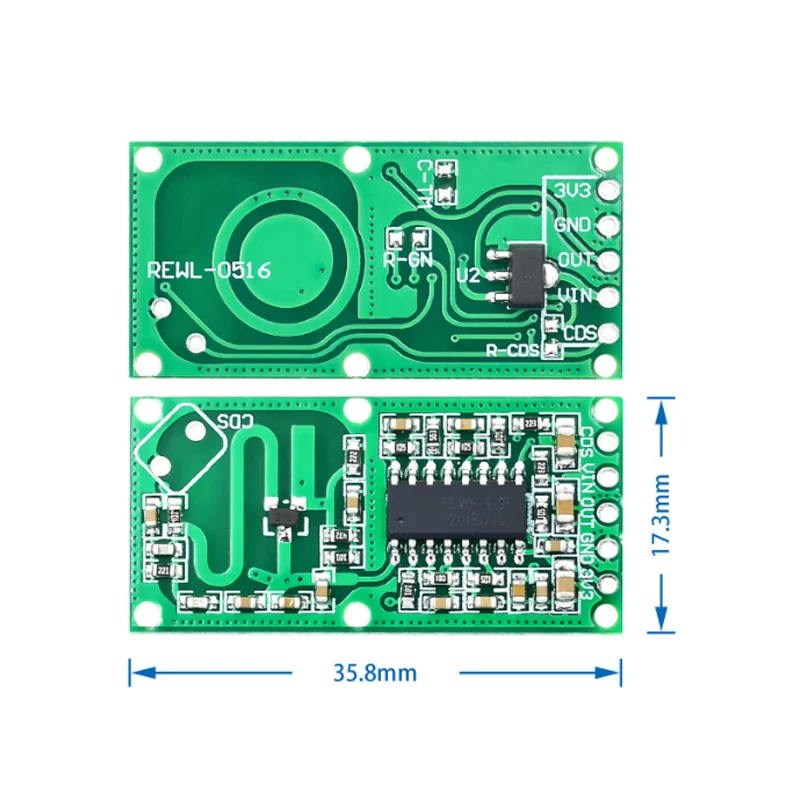 RCWL-0516 microwave radar sensor module Human body induction switch module Intelligent sensor One-stop BOM service