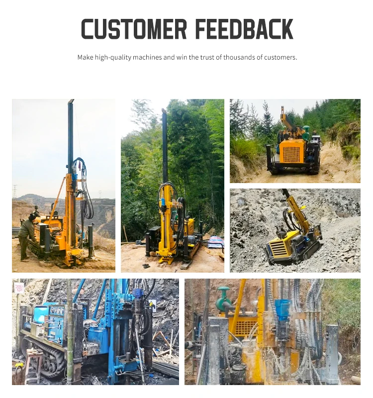600m 800m Mining exploration drilling rig Machine Hydraulic Diamond Core Drilling Rig