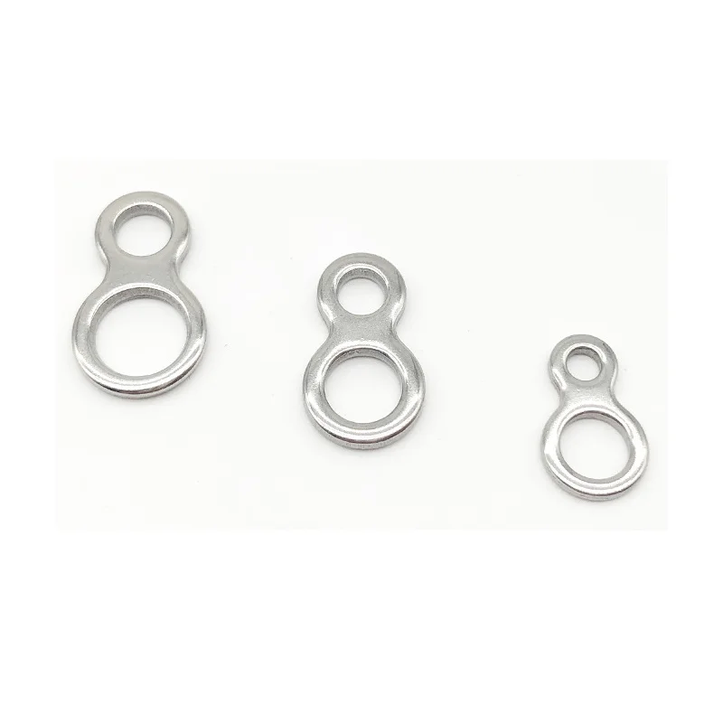 New Heavy Duty Stainless Steel Solid Ring Connect Loops Assist Jig Lure Round Rig Ring Saltwater Fishing Accessories