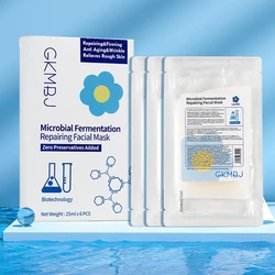 microbial fermentation face mask hydrolyzed collagen,sensitive rough skin anti aging wrinkle whitening repairing facial mask