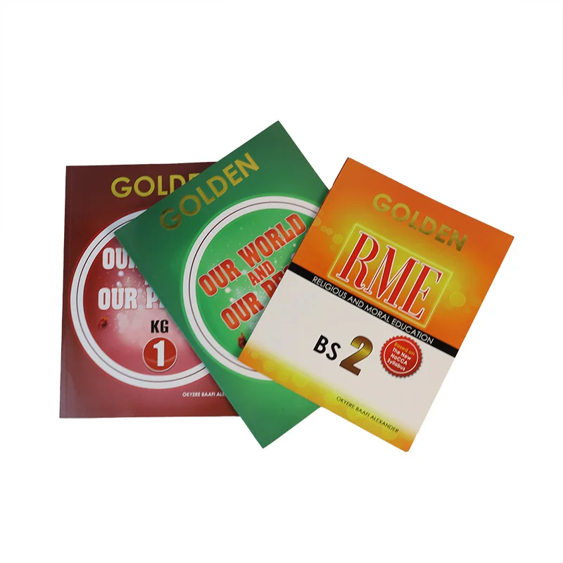 custom African text book French school books English textbook printing for Education