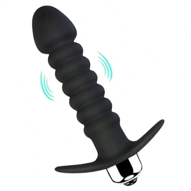 Hot Selling Silicone Anal Toy Vibrating Butt Plug Adult Sex Toys For Men Prostate Massage Anal Plug