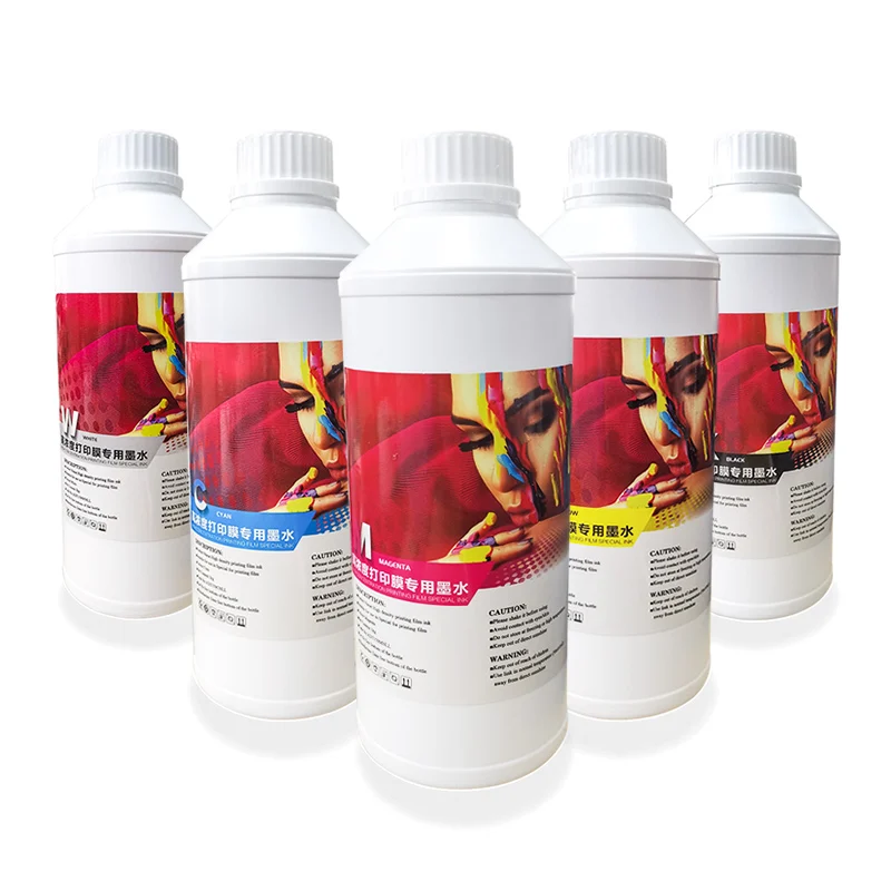1000ML/Bottle 5 Colors Direct To Film Textile PET Transfer DTF Ink