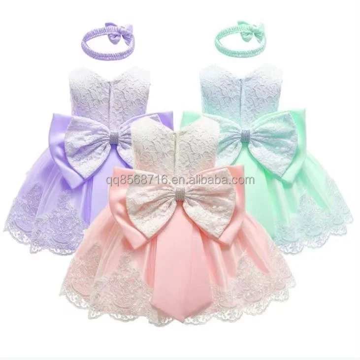 ForeignTrade Children's Clothes Girl Dress 2024Summer Clothes New Spanish Court Baby Skirt Lolita Princess Skirt Lace Short