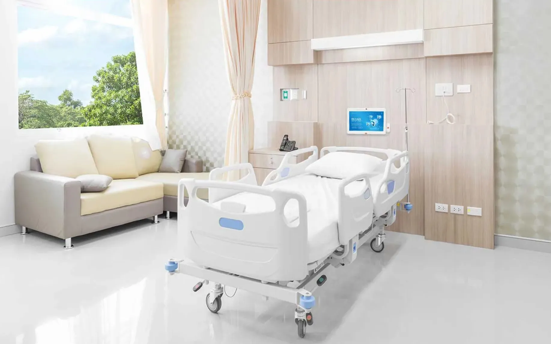 hospital patient IP wired wireless nurse call system