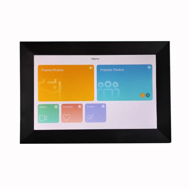 10.1 inch Biu Frame Wifi Touch Screen Nft Display Video Digital Frame