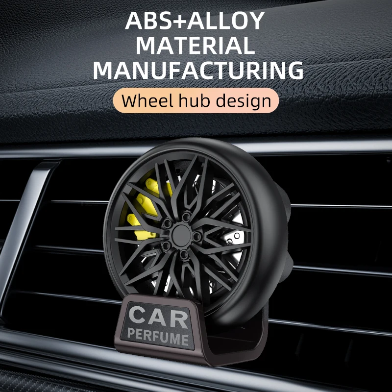car perfume with logo air outlet freshener  odor eliminator air freshener gel solid unique gadgets 2024