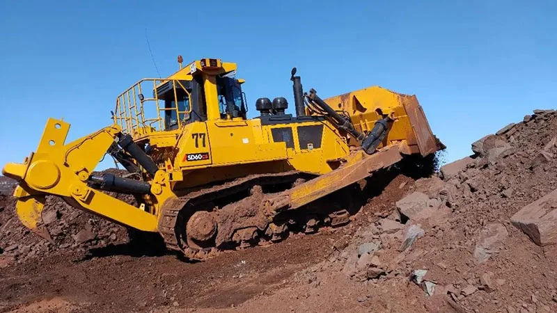 Bulldozer 71Ton 610HP SD60-C5 Large Track Dozer in Stock for Sale