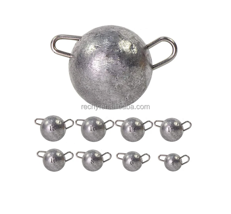 Cheburashka lead sinkers 4-18g fishing sinker Interchangeable lead sinker lead ball with Jig Head for Carp Fishing