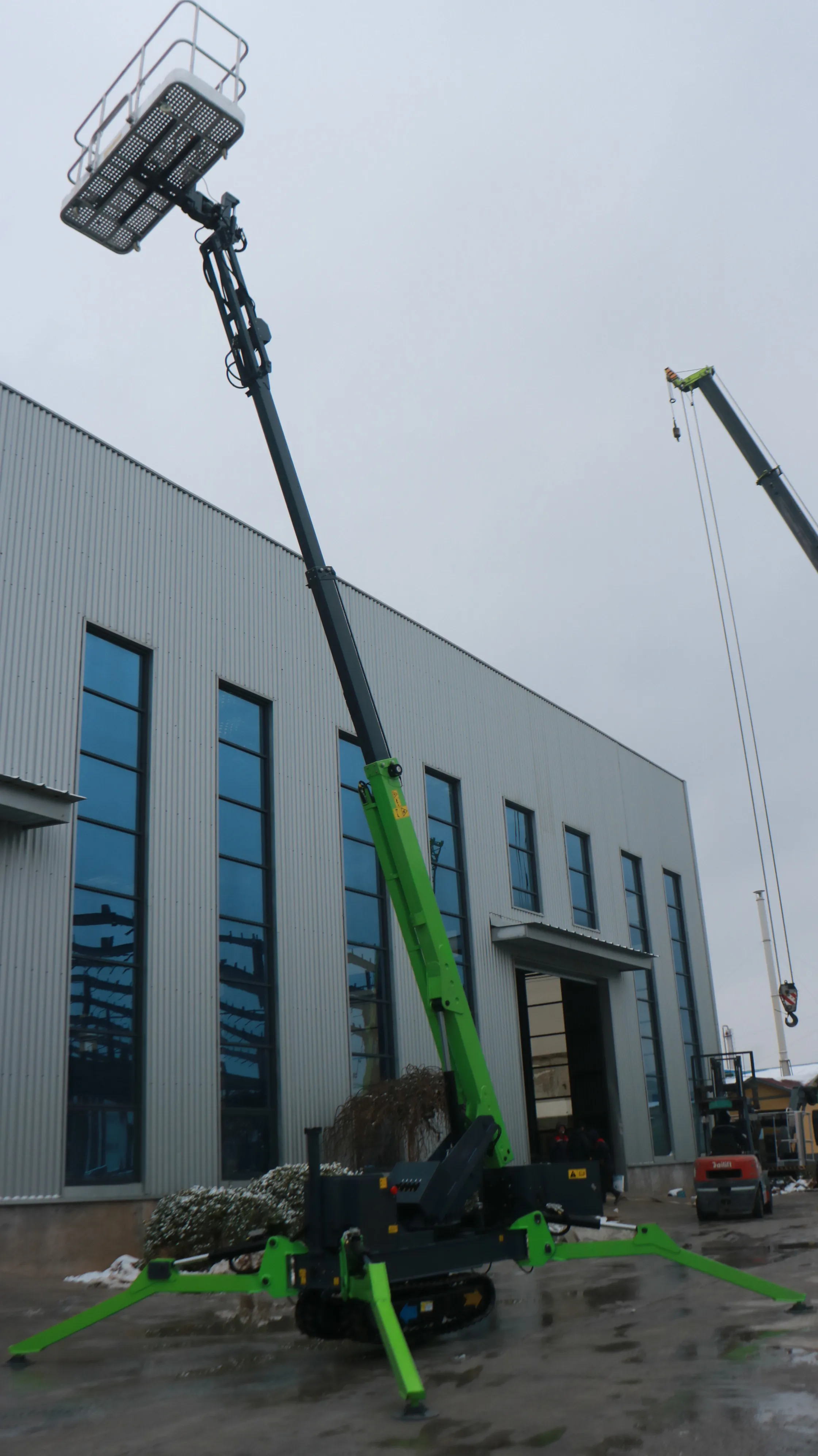 all terrain cherry picker Cheap Price 10-20ft 30ft 45ft 9oft Tow Behind Hydraulic Boom Lift aerial lift manufacturers