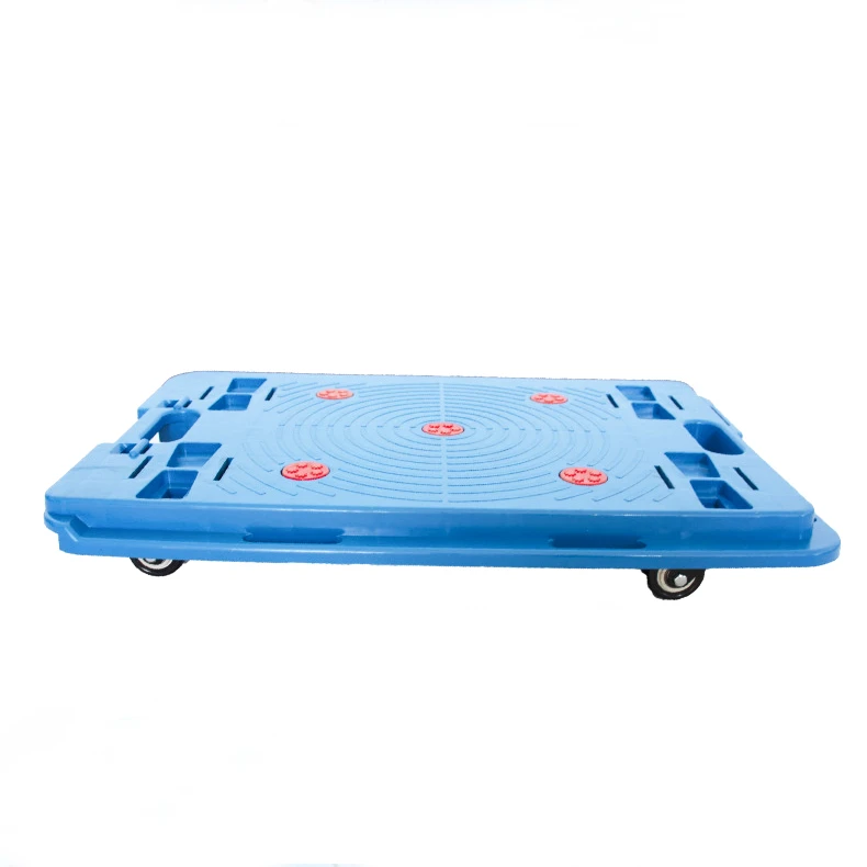 150kg Heavy Duty Platform Trolley Folding Truck Transport Hand Cart 150kg Cart 330lbs Plastic Folding Flatbed Trolley Hand Cart