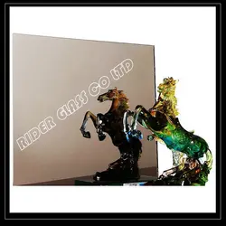 High Quality 1.8mm-6mm Round Colored Mirrors Home Decoration Tinted Float Glass Colored Mirror Glass