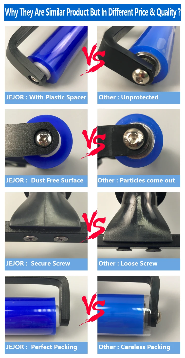 In Stock lint remove manual reusable washable dust cleaning pcb sticky roller with handle