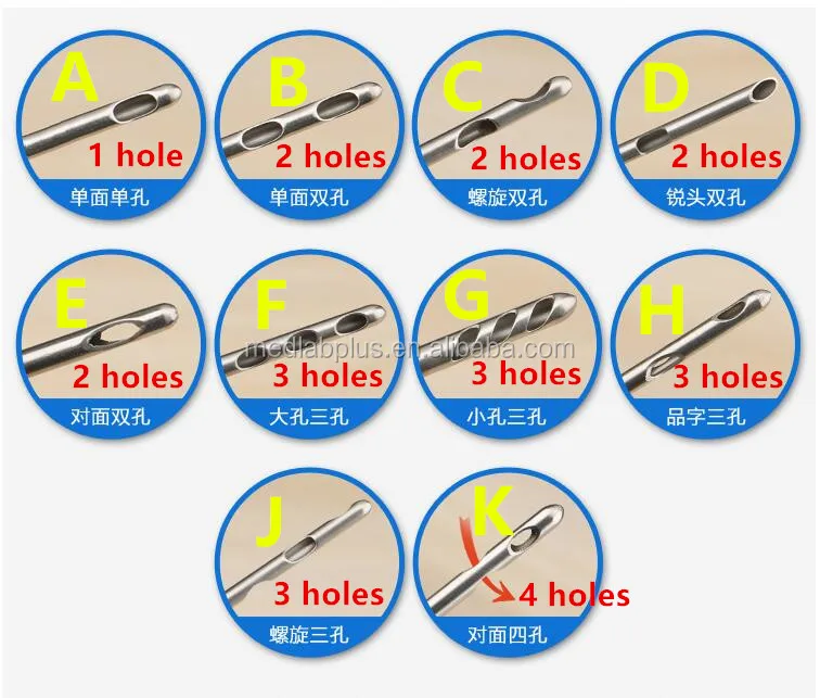 liposuction cannulas surgical instruments fat injection harvesting cannula Fat liposuction infiltration injection cannula