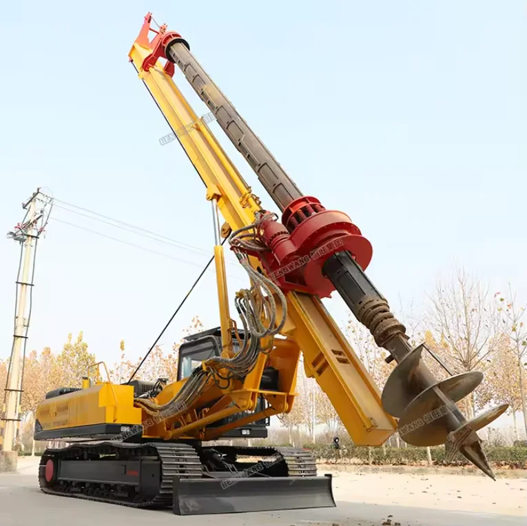 Cheap Price 2025 Hengwang Durable Rotary Water Drilling Rig Pile Driver Drilling Machine for Deep Foundation and Piling Projects
