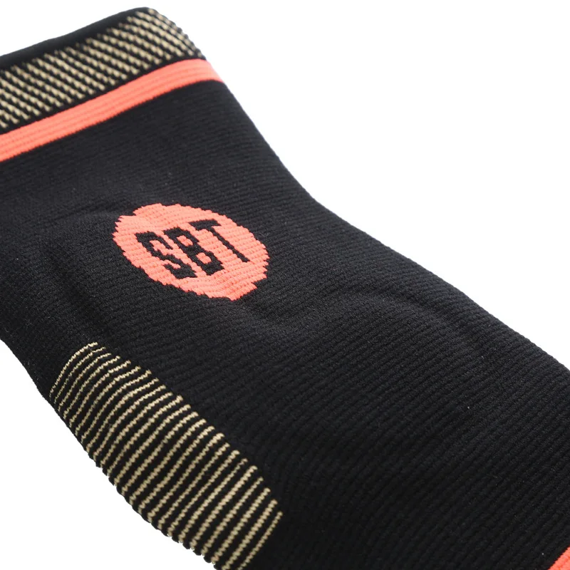 Sport Foot Sleeve Knitting Support Heel And Plantar Fascia Copper Infused Compression Ankle Brace