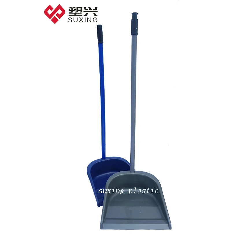 South America Good Selling Plastic Dustpan with Wooden Stick