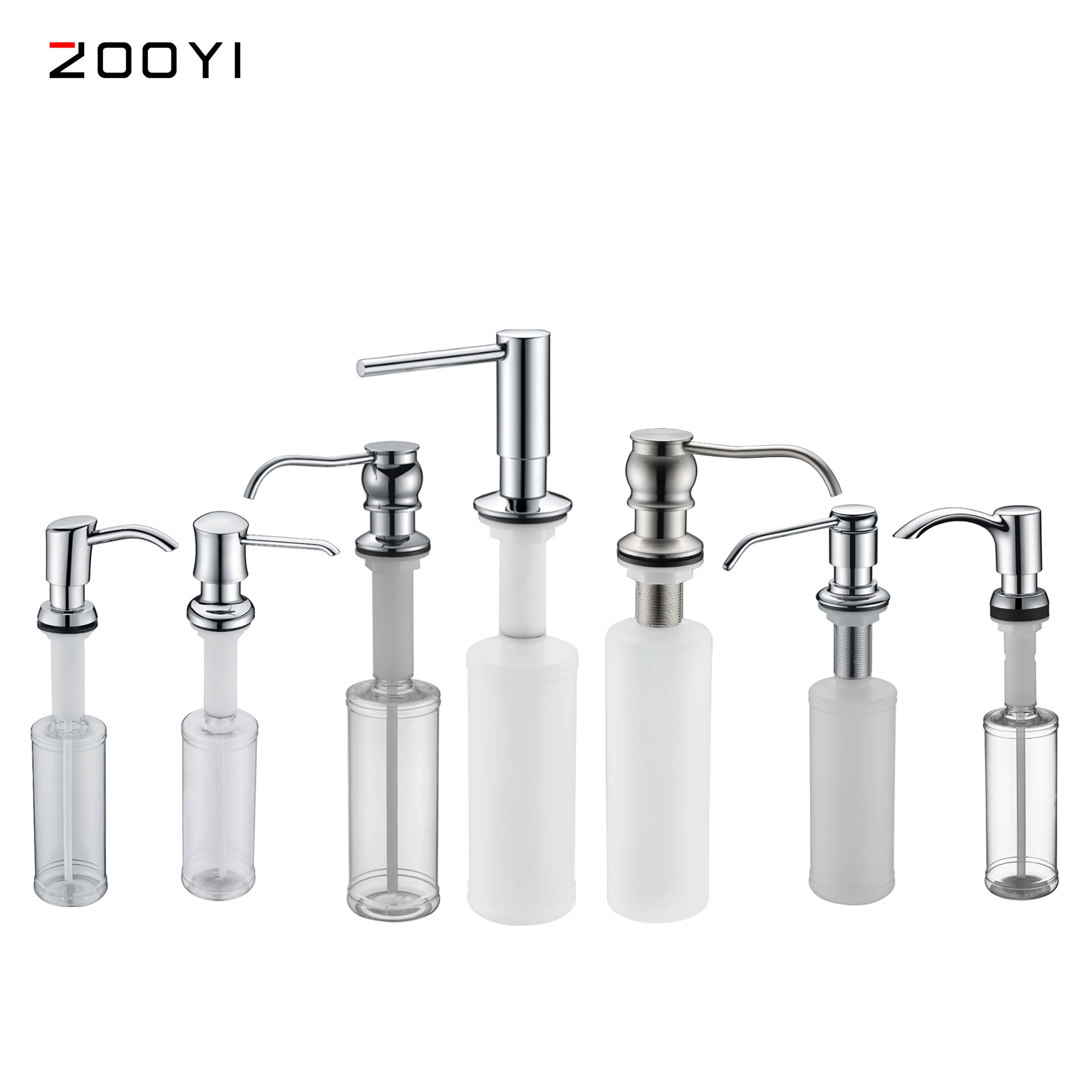2022 New Product Hotel Kitchen Sinks Liquid Soap Dispenser Hand Sanitizer Manual Foam Soap Dispenser With Plastic Bottle