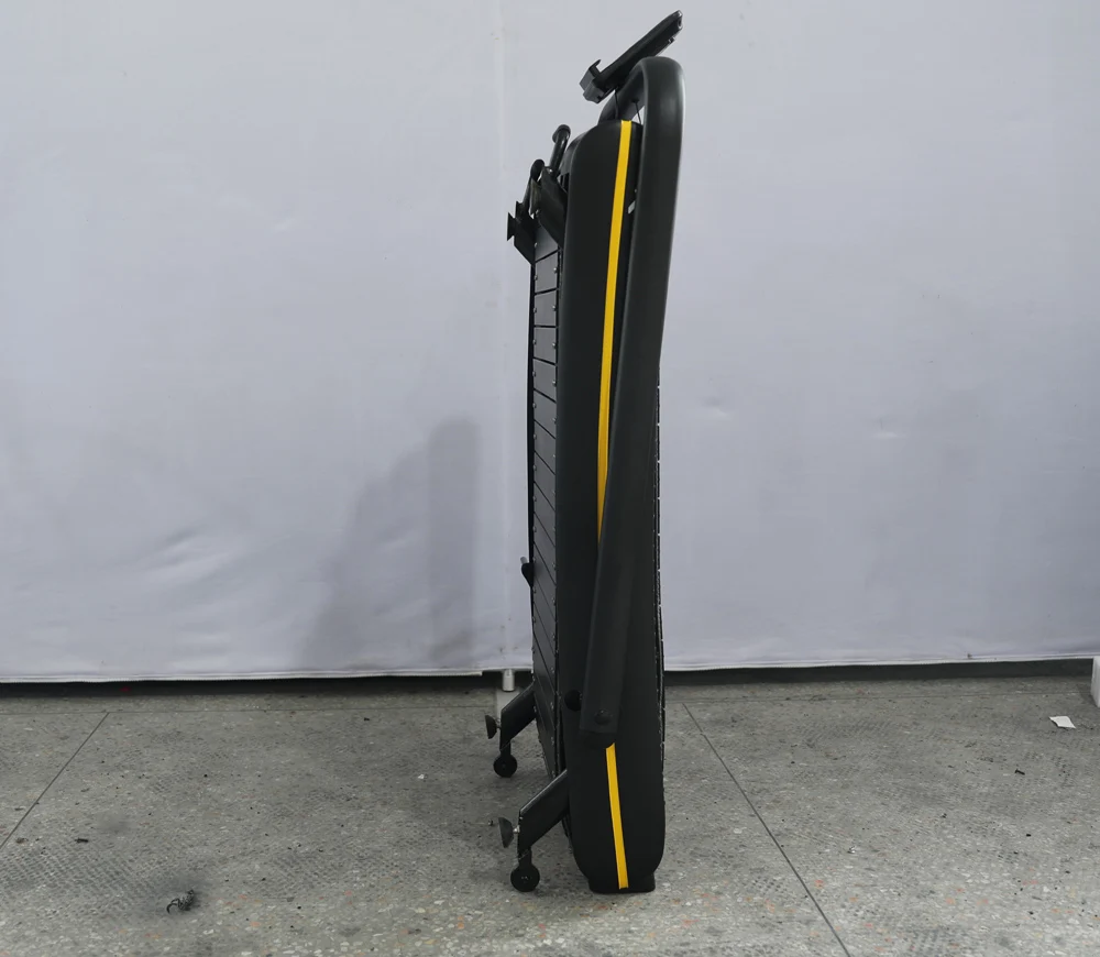 non motorized folding curve treadmill home fitness mini treadmill with new console with  zwift app equipment machine