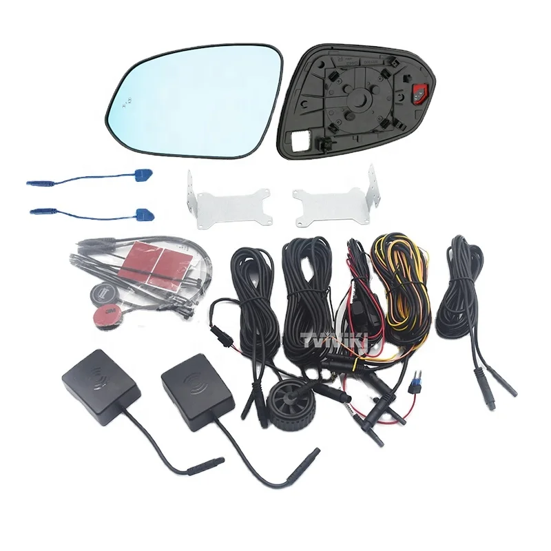 Outer Side Rearview Mirror Blue Glass Lens with Blind Spot system For TOYOTA Highlander ALPHARD 4runner Anti Glare BSD BSA BSM