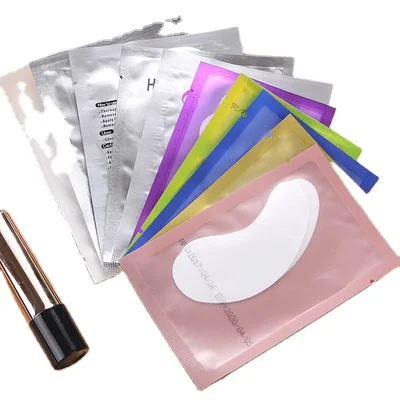 
Factory Direct Sales Hydrogel Gel Eye Patches with Transparent Cosmetic Bag Non-woven Fabric Eye Patches 
