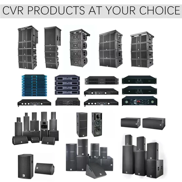 China CVR Double 12 inch Outdoor Party Stage Professional Subwoofer