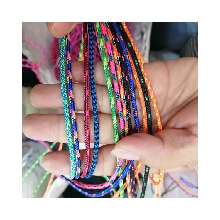 3mm wholesale 3 strand nylon spool 400LBS  braided lightweight parachute rope paracord micro cord