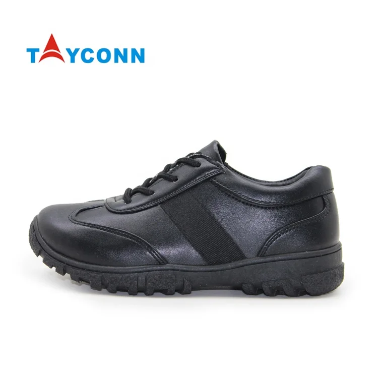 
 Оптовая продажа, удобная детская повседневная спортивная черная униформа из искусственной кожи, школьная обувь для мальчиков  