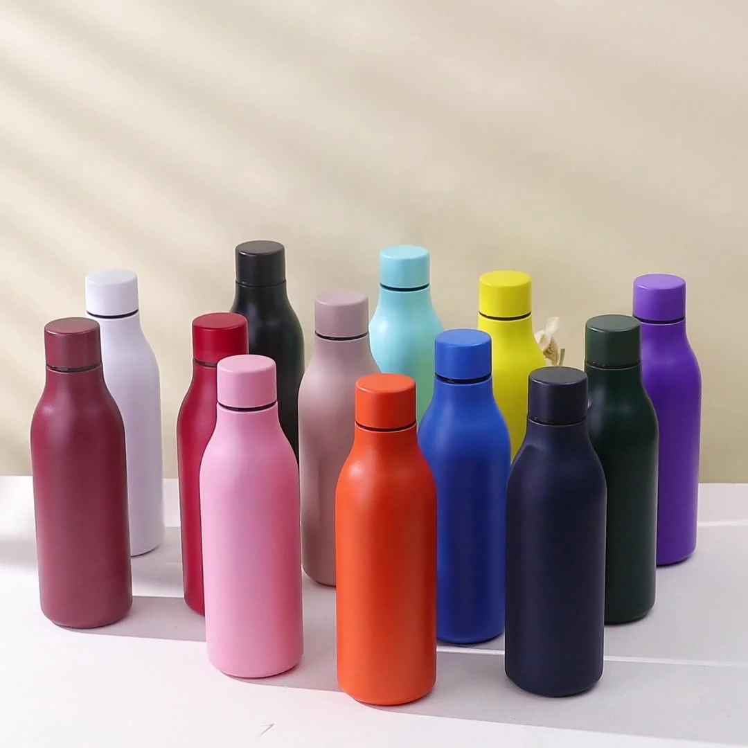 550ml double wall vacuum custom thermos gym Outdoor sport drink bottle stainless steel insulated water bottle