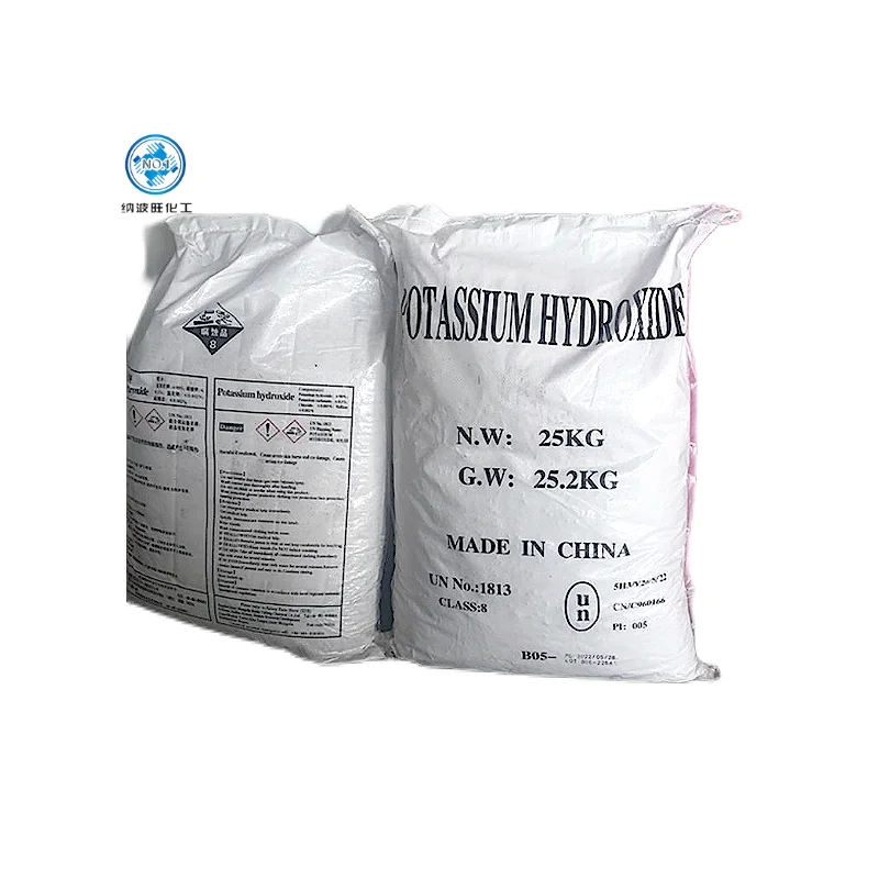 China Suppliers Price KOH Caustic Solid Cas No 1310-58-3 Flakes 90 Potassium Hydroxide