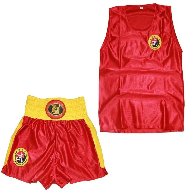 Wholesale Sanda Training Uniform Quick Dry Wushu Kung fu Suit For Men and Women