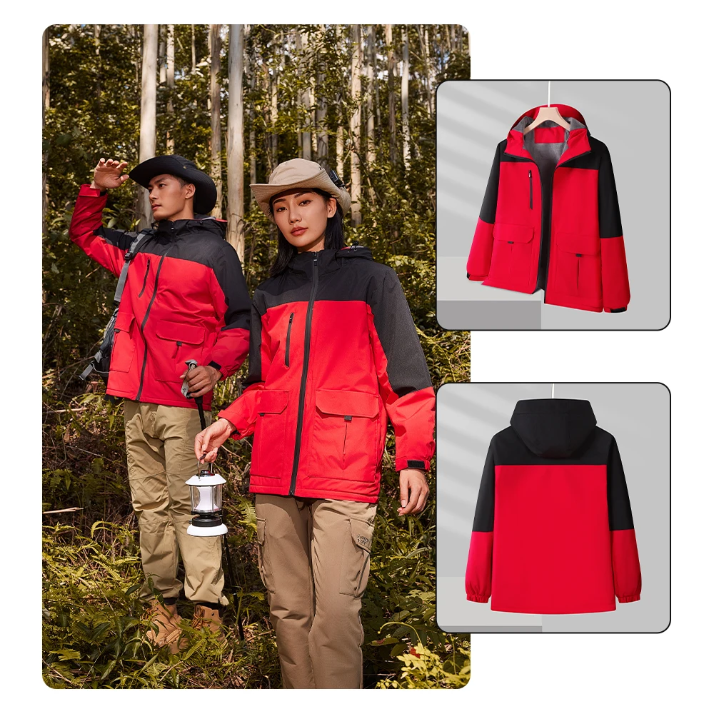 Unisex Micro Polyester Fleece Jacket Customizable Lightweight Soft Shell Outdoor Running Gym Training Jogging-Waterproof