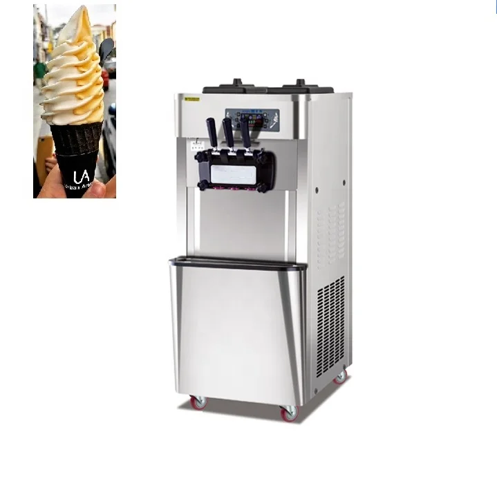 26L per hour  large production high overrun commercial soft ice cream machine/batch freezer/gelato machine with CE ETL